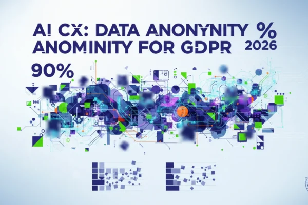 AI CX: 90% Data Anonymity by 2026 for GDPR