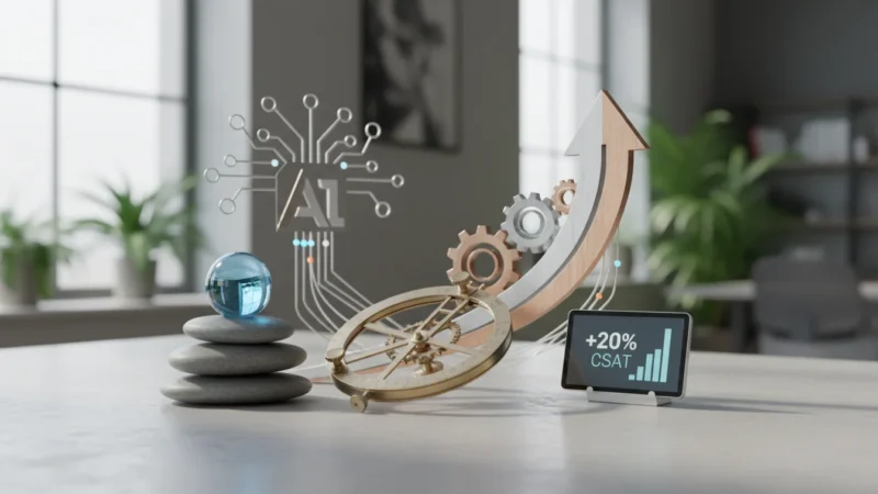 AI for CX: Boosting 2026 Customer Satisfaction 20%