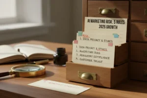 AI Marketing Risk: 5 Rules for 2026 Growth