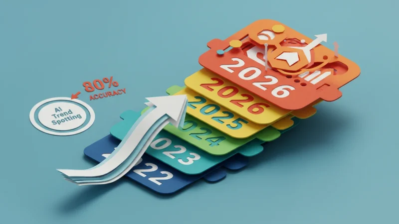 AI Trend Spotting: 80% Accuracy for 2026 Marketing