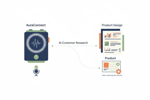 AuraConnect: AI Customer Research Drives Product Design in