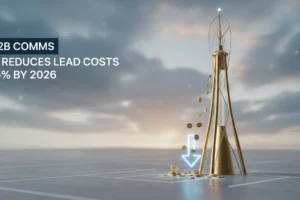 B2B Comms: AI Cuts Lead Costs 15% by 2026
