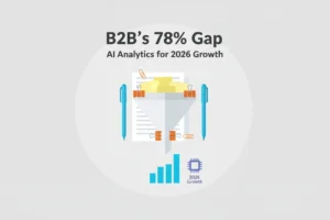 B2B’s 78% Gap: AI Analytics for 2026 Growth