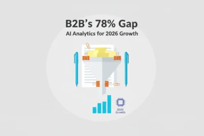 B2B’s 78% Gap: AI Analytics for 2026 Growth