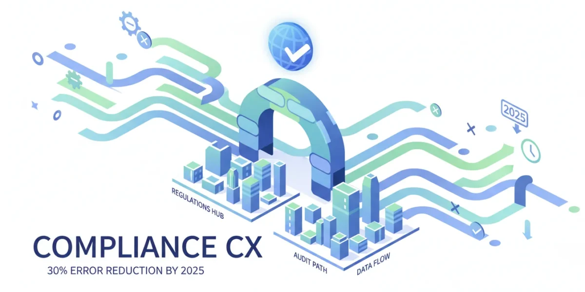 Compliance CX: 30% Error Reduction by 2025
