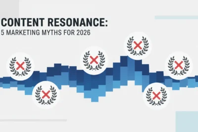 Content Resonance: 5 Marketing Myths for 2026