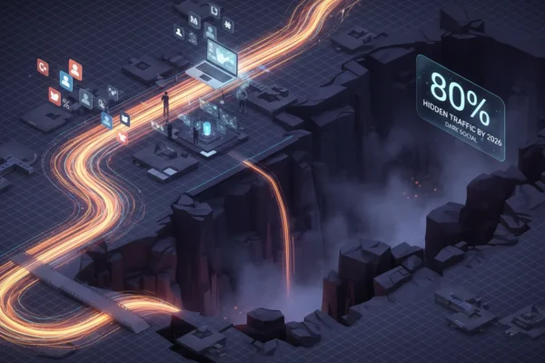 Dark Social: 80% Hidden Traffic by 2026