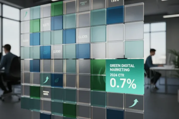 Green Digital Marketing: 2024 CTR Hits 0.7%