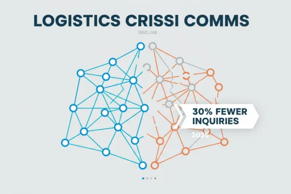 Logistics Crisis Comms: 30% Fewer Inquiries in 2026