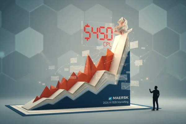 Maersk’s 2026 AI B2B Marketing: $450 CPL Challenge