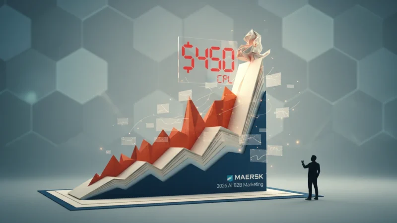 Maersk’s 2026 AI B2B Marketing: $450 CPL Challenge