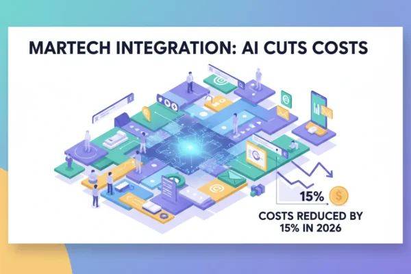 Martech Integration: AI Cuts Costs by 15% in 2026