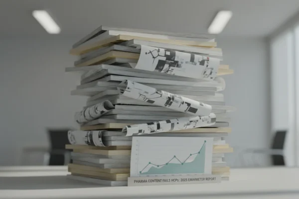 Pharma Content Fails HCPs: 2025 Emarketer Report